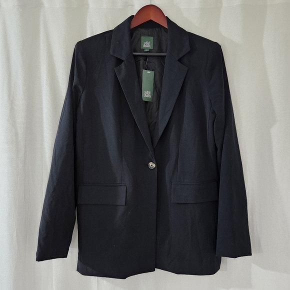 wild fable Oversized Party Blazer in Black Women’s Size M - Picture 4 of 12